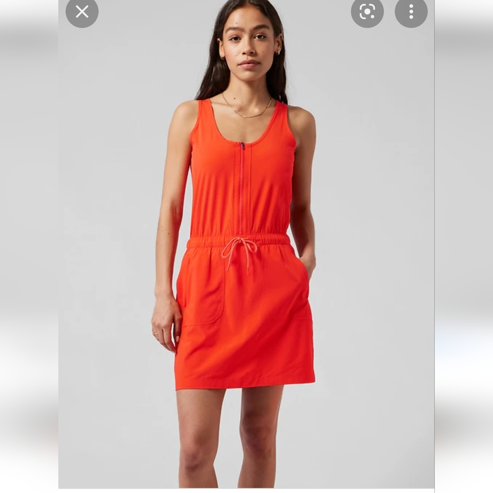 Athleta Expedition dress with Skort-Shorts